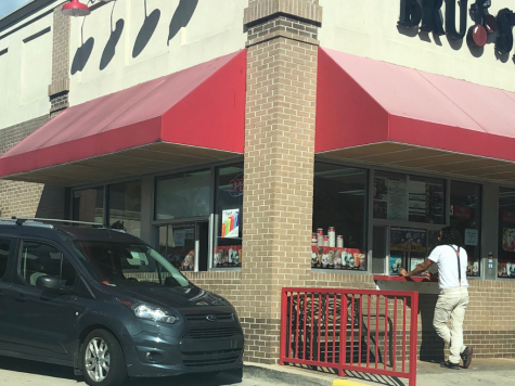 Brusters ice cream parlor on HWY 54 in Peachtree City, GA