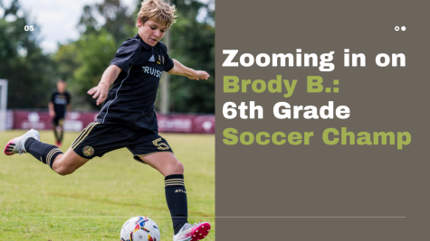Zooming in On Brody B.: 6th Grade Soccer Champ